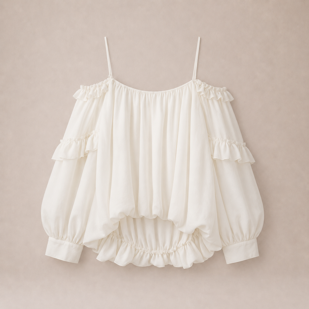 Cloud Shoulder Top