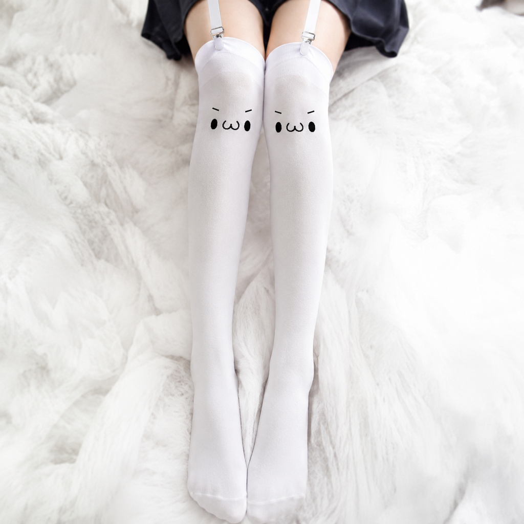 Good Mood Thigh High Socks