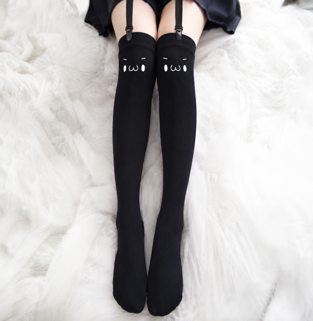 Good Mood Thigh High Socks