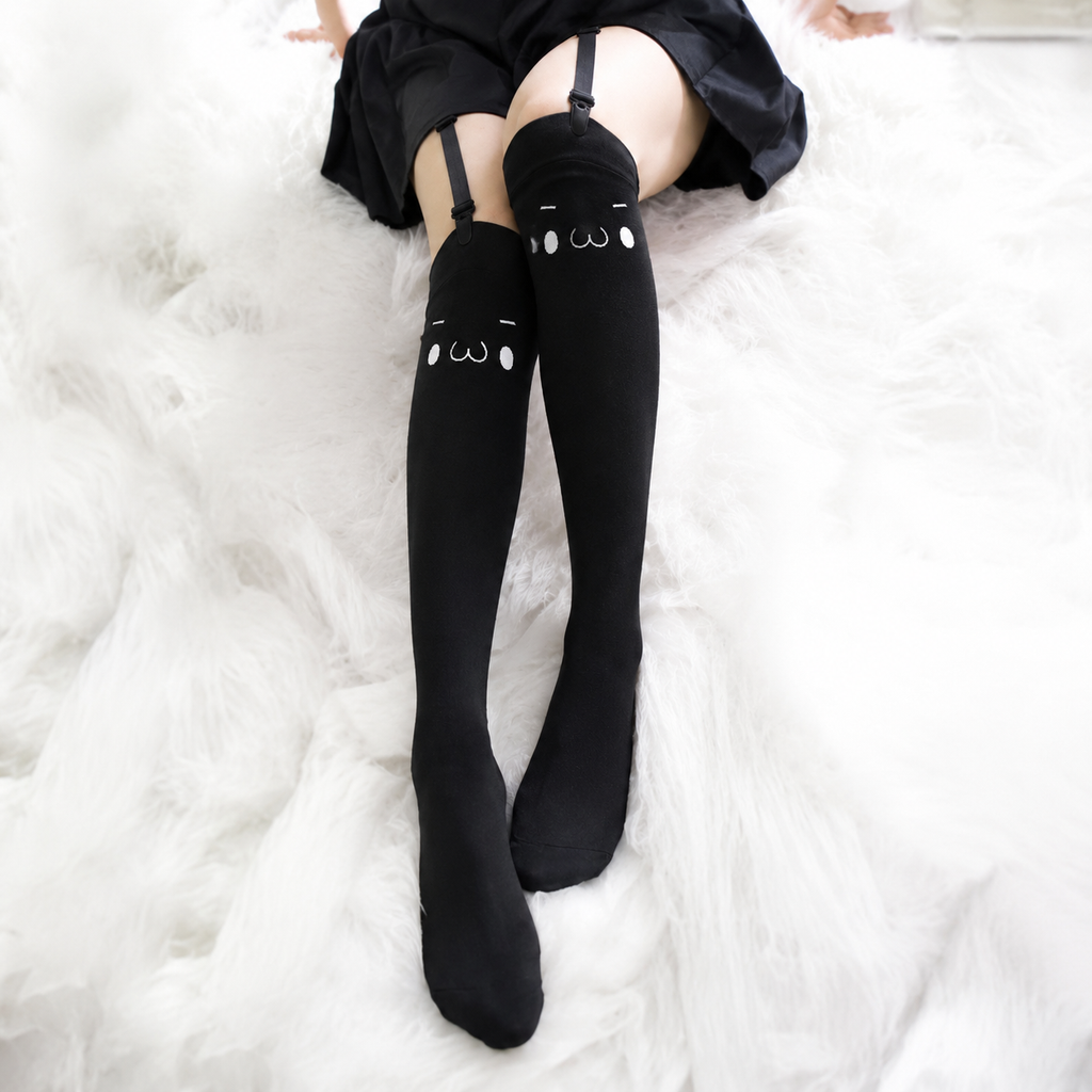 Good Mood Thigh High Socks