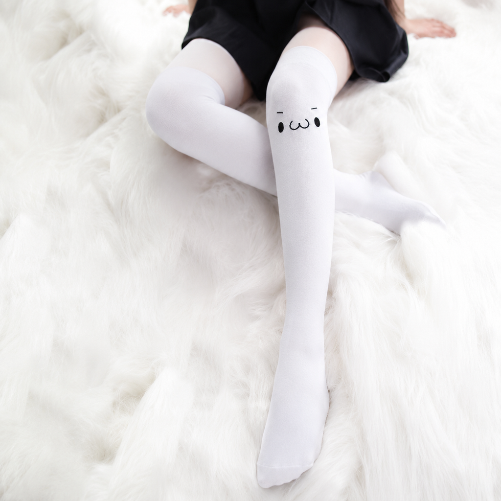 Good Mood Thigh High Socks