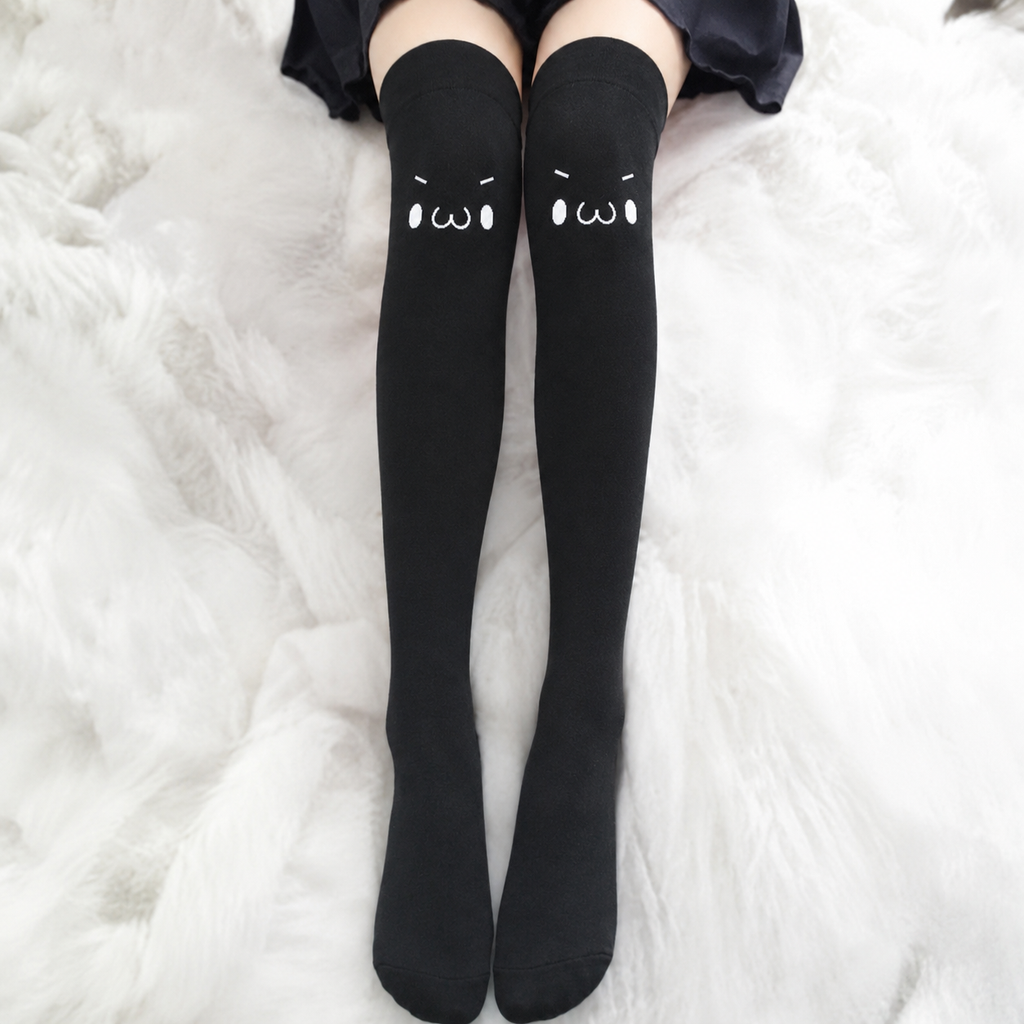 Good Mood Thigh High Socks