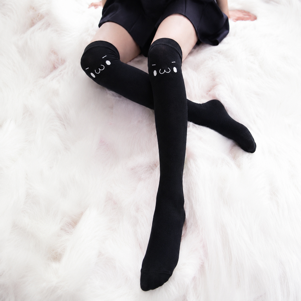 Good Mood Thigh High Socks