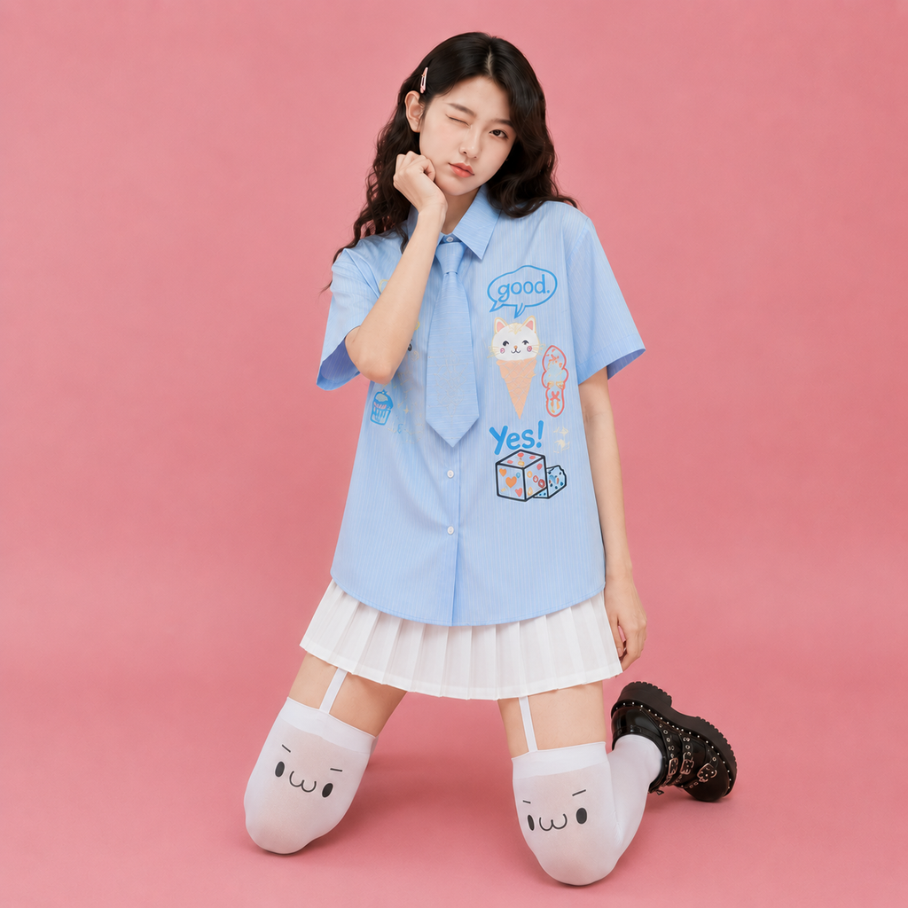 Kawaii Thigh High Socks