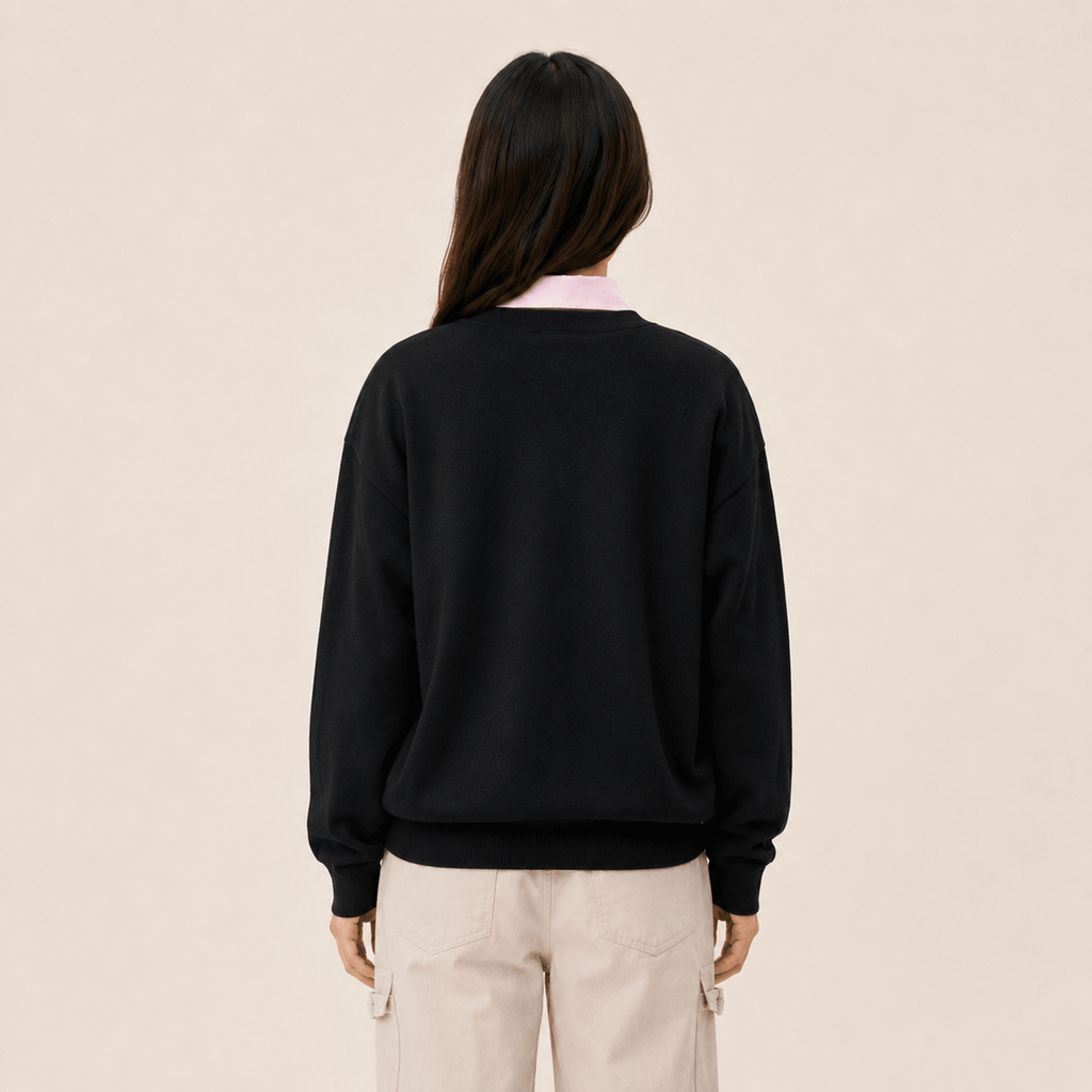 Pixie Cardigan — Midnight Black