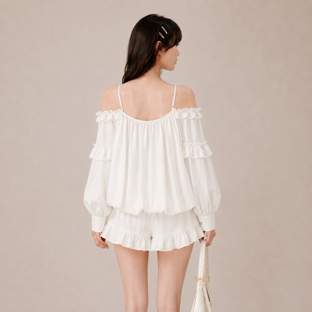 Cloud Shoulder Top