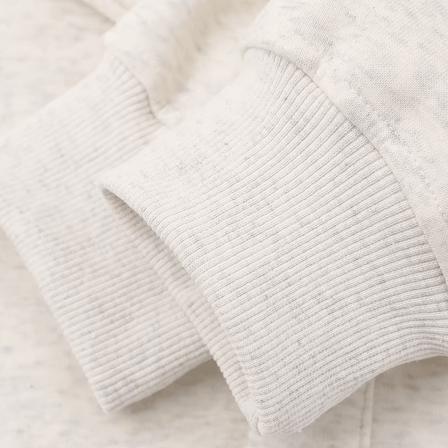 Fake Two Piece Pixie Cardigan - Cream - BareLayer