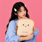 Moody Toast Bread Plush Pillow - BareLayer