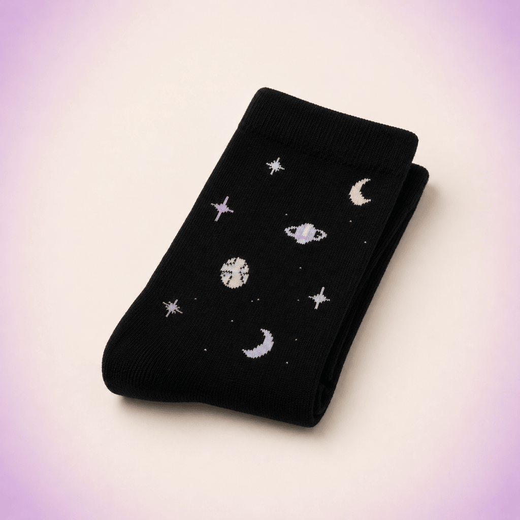 Moon & Stars Tube Socks - BareLayer