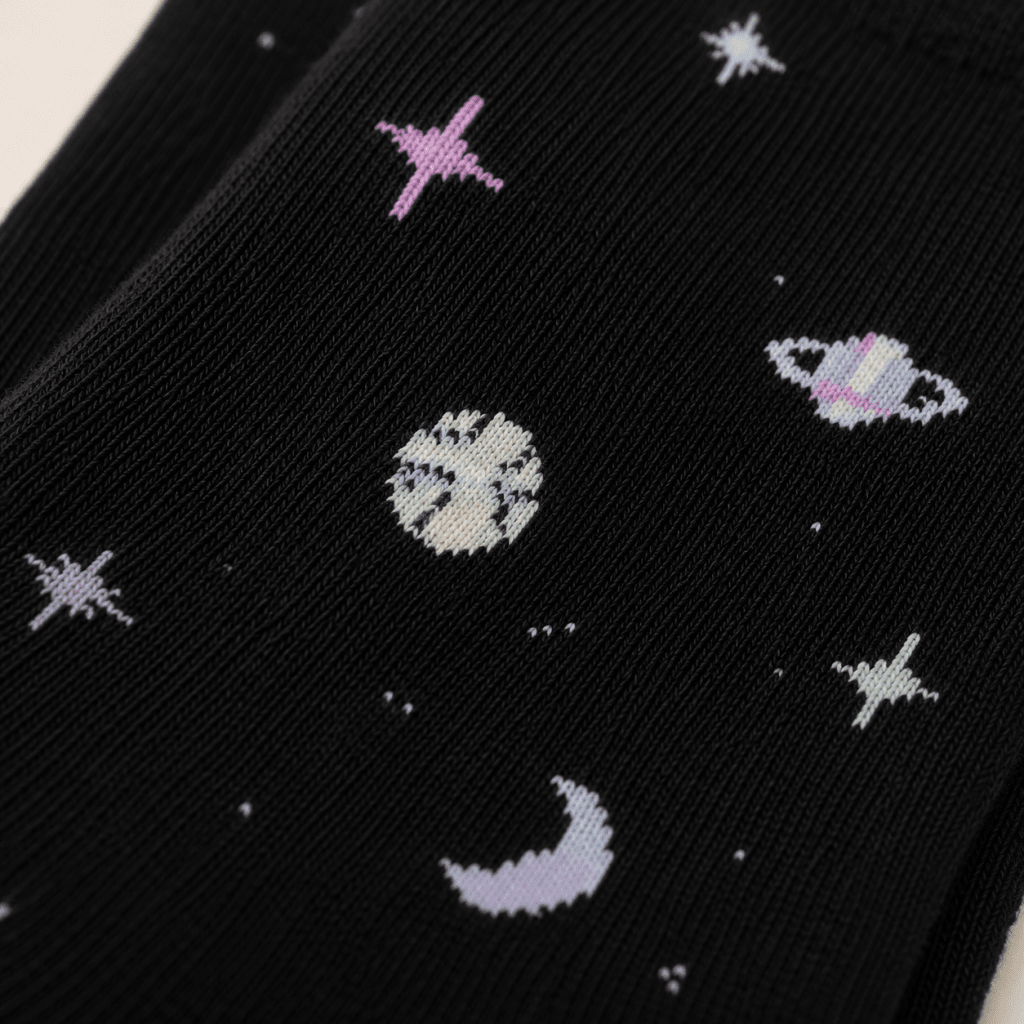 Moon & Stars Tube Socks - BareLayer