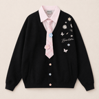 Pixie Cardigan — Midnight Black - BareLayer