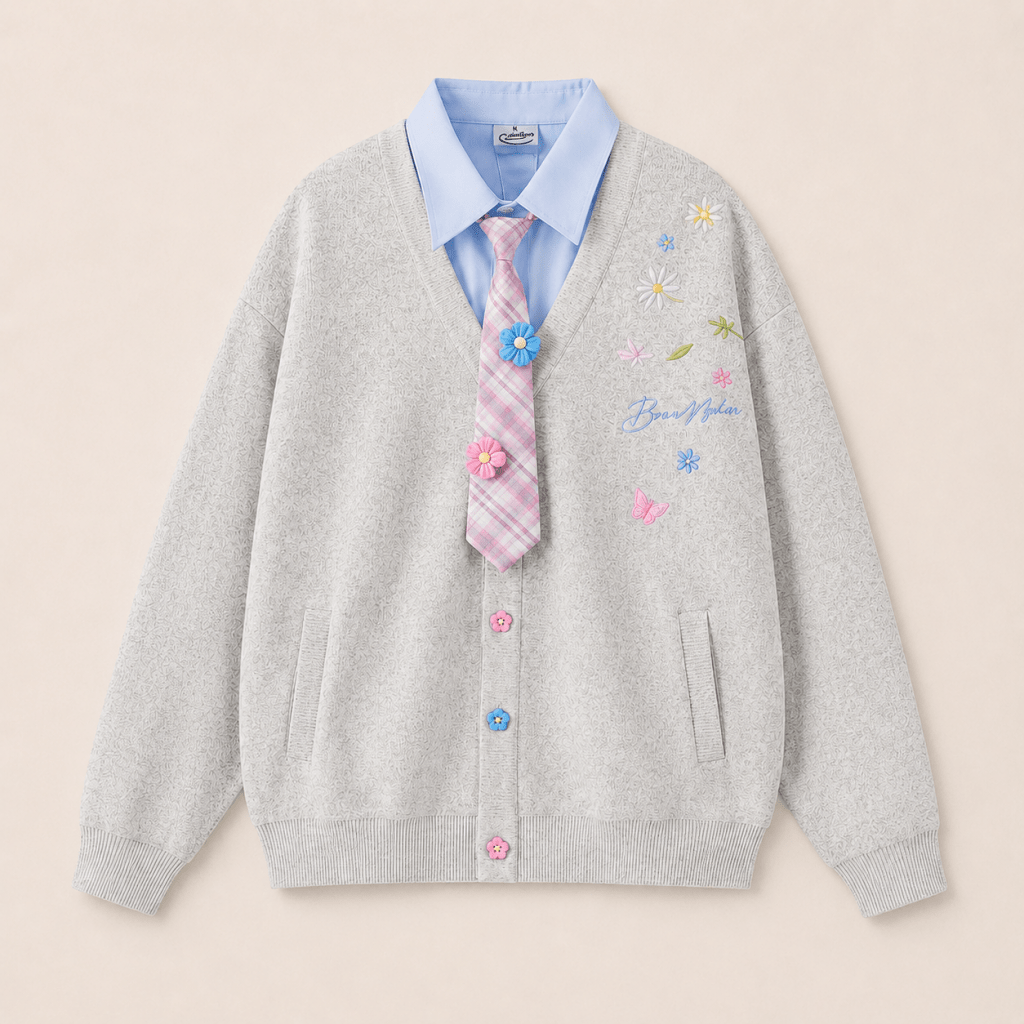 Pixie Cardigan — Sunlit Greige - BareLayer