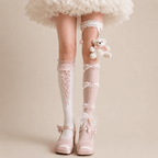 Sakura Ribbon Sock Set - BareLayer