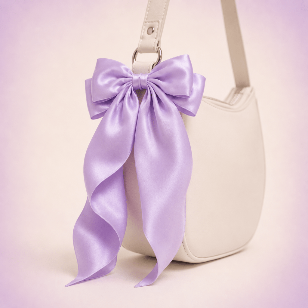 Satin Bow Hair Clip - BareLayer