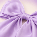 Satin Bow Hair Clip - BareLayer