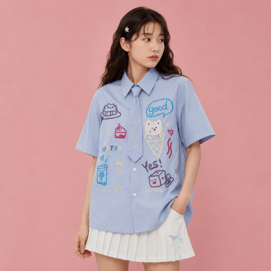 Sunshine Sweet Scribble Shirt - BareLayer