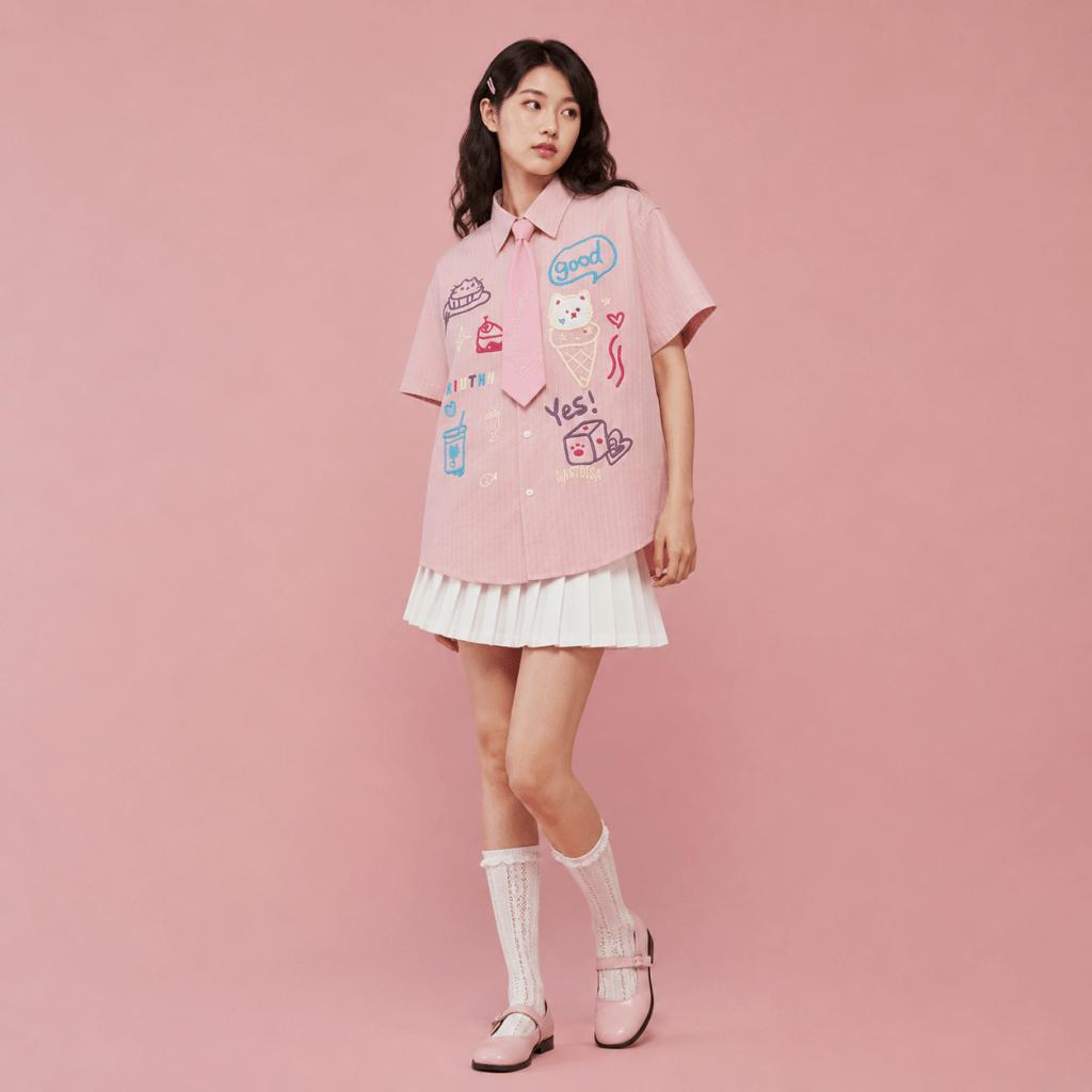 Sunshine Sweet Scribble Shirt - BareLayer