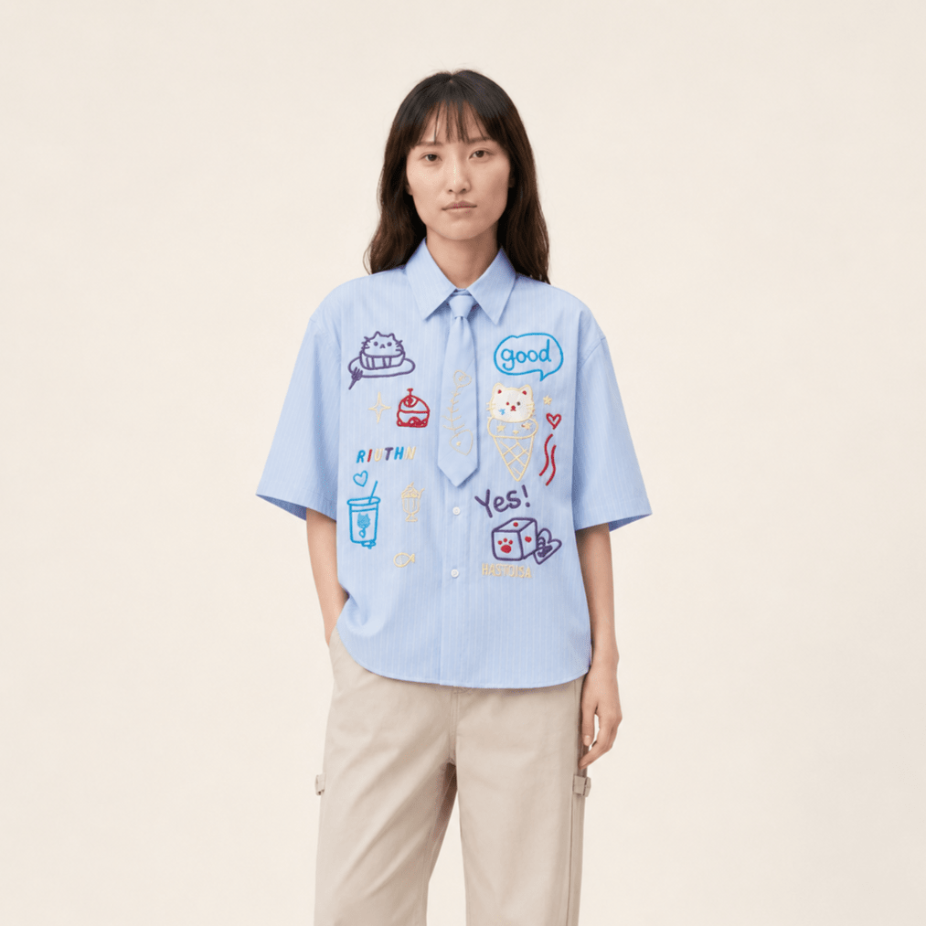 Sweet Scribble Shirt - BareLayer